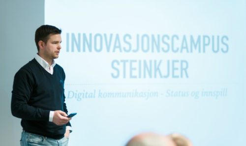 Alexander Kjølstad er leder for den kreative klyngen. Foto